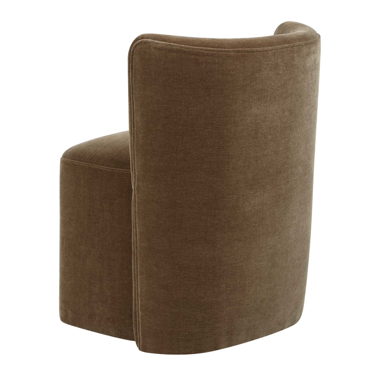 Outlook Modern Velvet Dining Chair, Furniture by Uttermost, 22" width x 30" height x 22.5" depth View 7