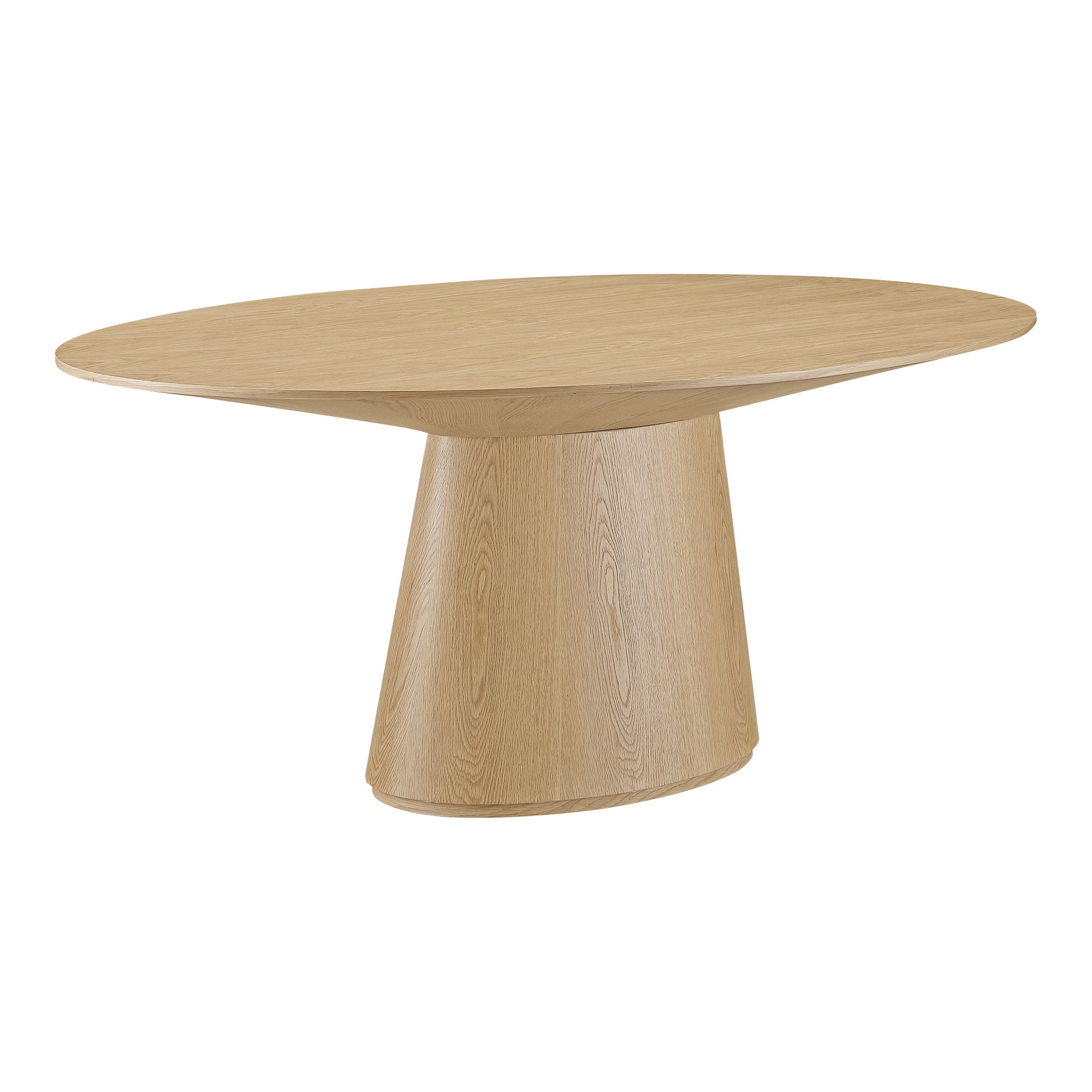 Otago Oval Dining Table Natural Oak large image 