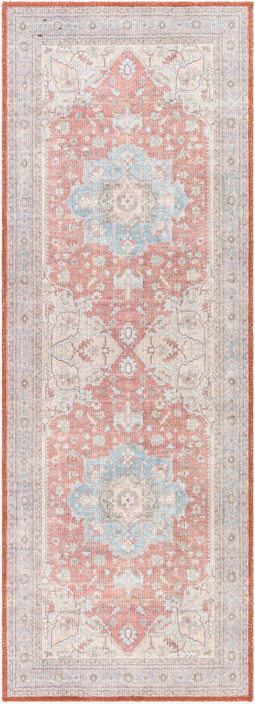 Alanya Machine Woven Rug, by Surya, 7'2.61" length x 2'7.5" width