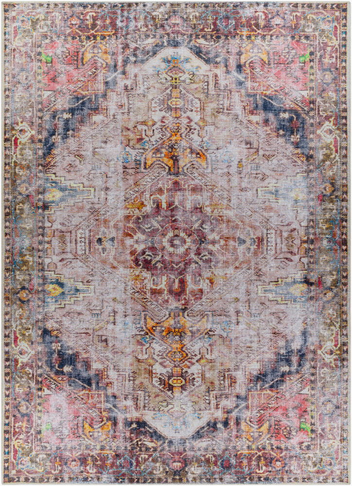 Tahmis Machine Woven Rug, by Surya, 1'3.75" length x 1'3.75" width
