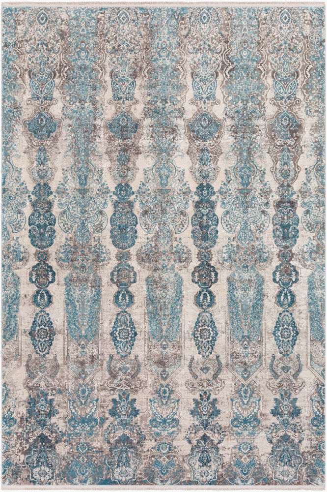 Solar Machine Woven Rug, by Surya, 1'3.75" length x 1'3.75" width