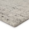 Macklin Handmade Solid Ivory/ Light Gray Area Rug thumbnail 3