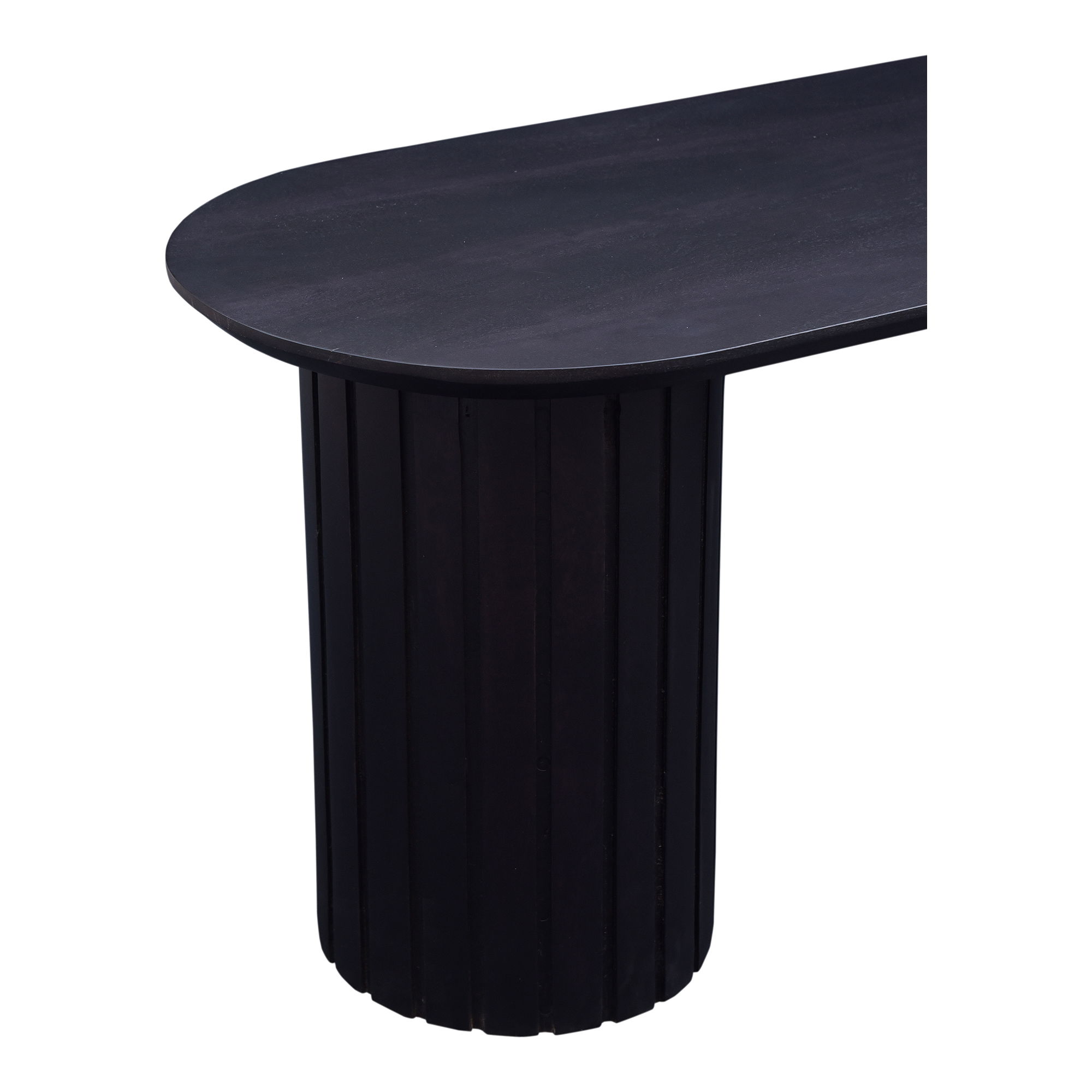 Povera Dining Bench Black large image 