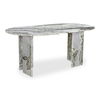 Celia Oval Dining Table Green Onyx Marble thumbnail 1