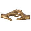 Hold My Hand Gold Sculpture, Figurines & Statue by Uttermost, 9" width x 3.12" height x 4.5" depth thumbnail 5