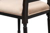 Square Back Side Chair,Nero,Toffee thumbnail 3