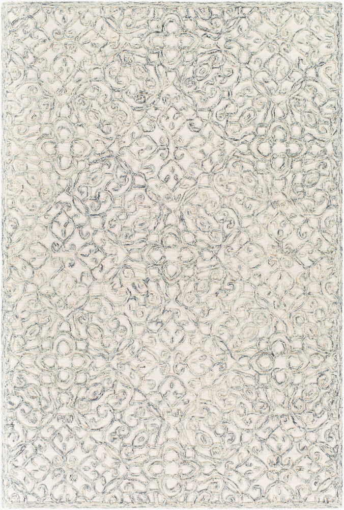 Elegance Handmade Rug, by Surya, 1'6" length x 1'6" width