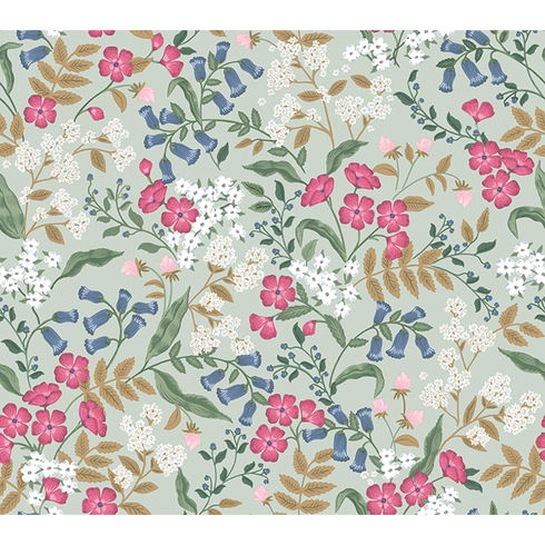 Sweetbrier Mint Peel & Stick Wallpaper