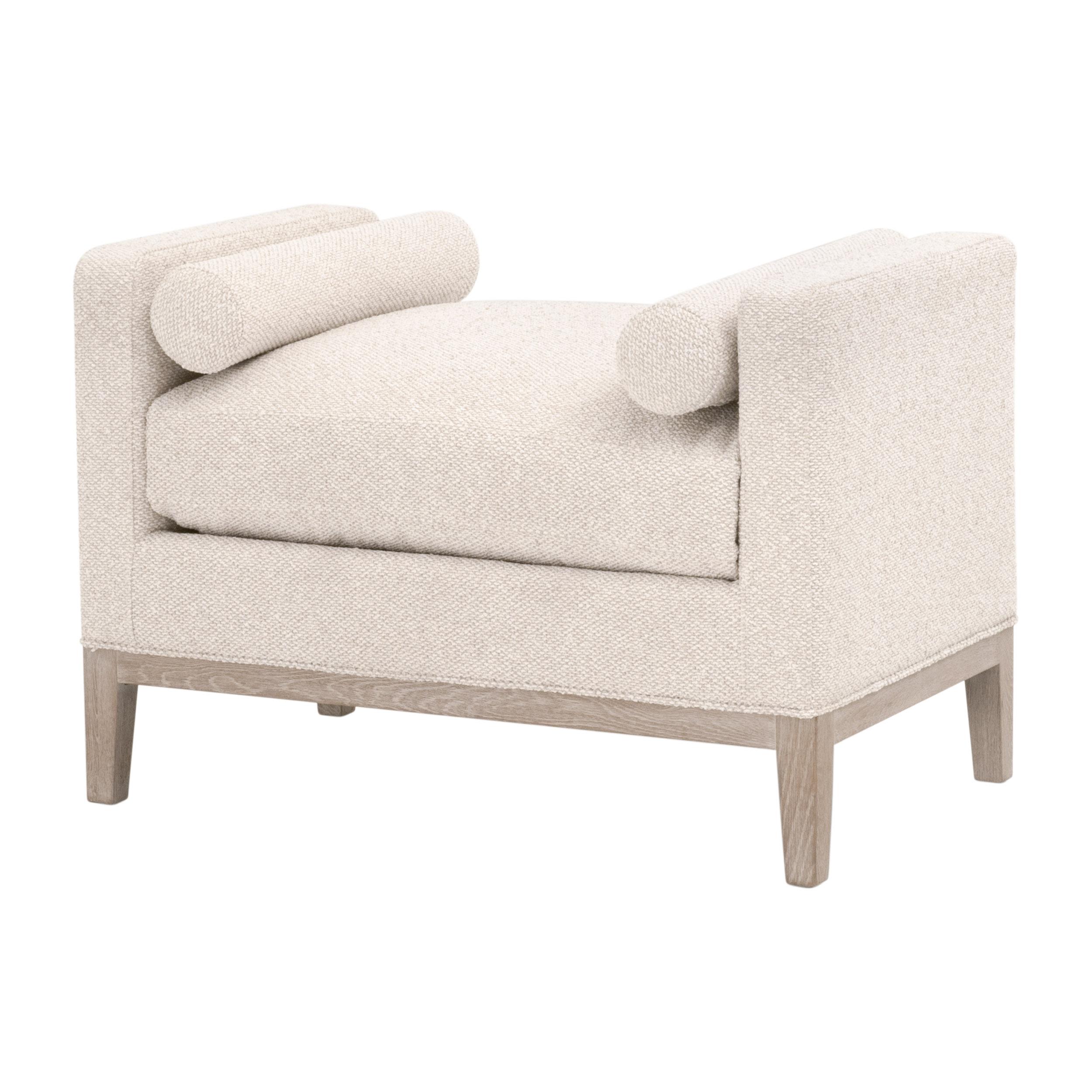 Keaton Upholstered Accent Stool large image 
