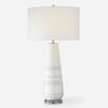 Santino Crackled Ivory Table Lamp thumbnail 0