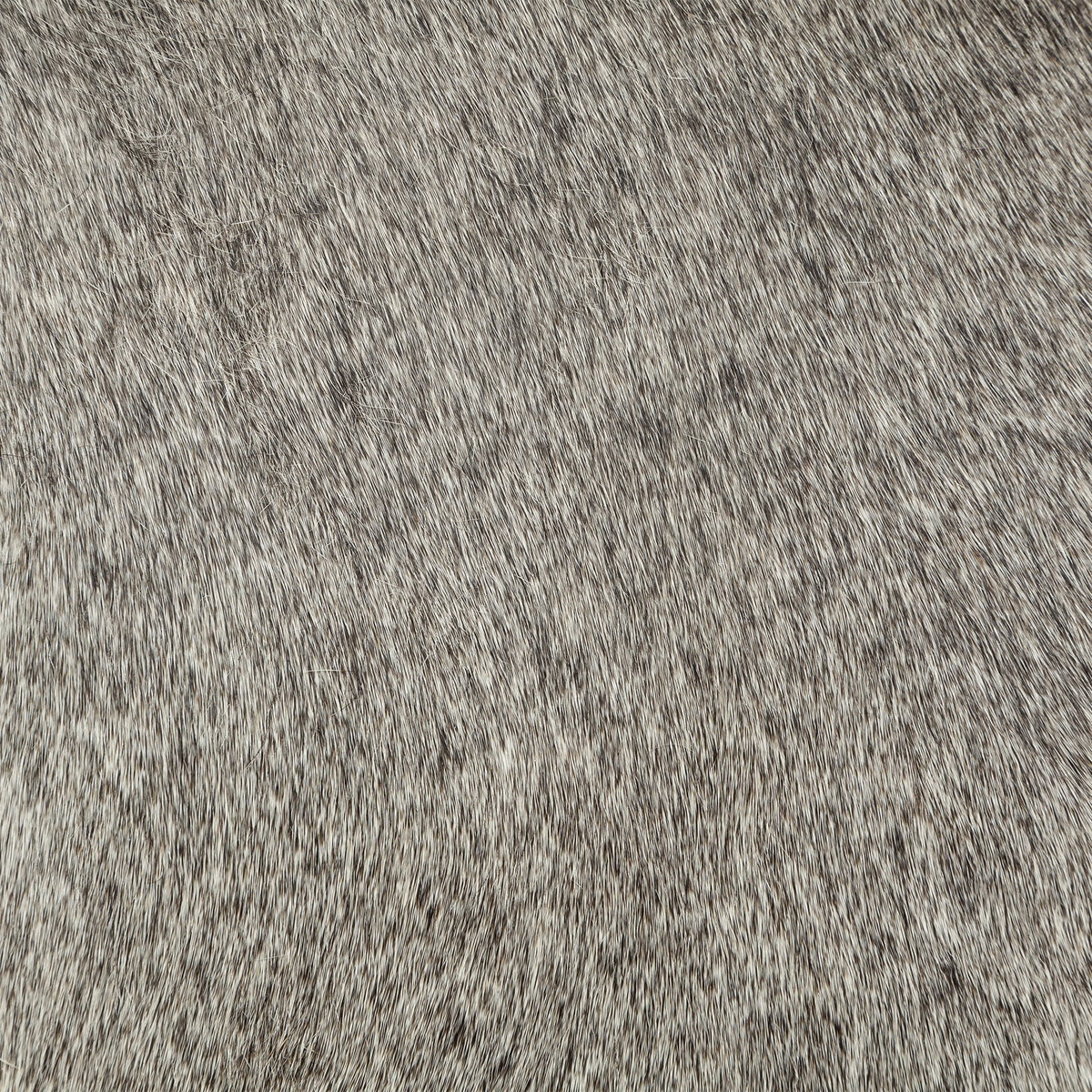 Zahavi I 23'H grey-toned hair-on-hide ottoman, by Mercana, 20" length x 20" width x 24" height View 6