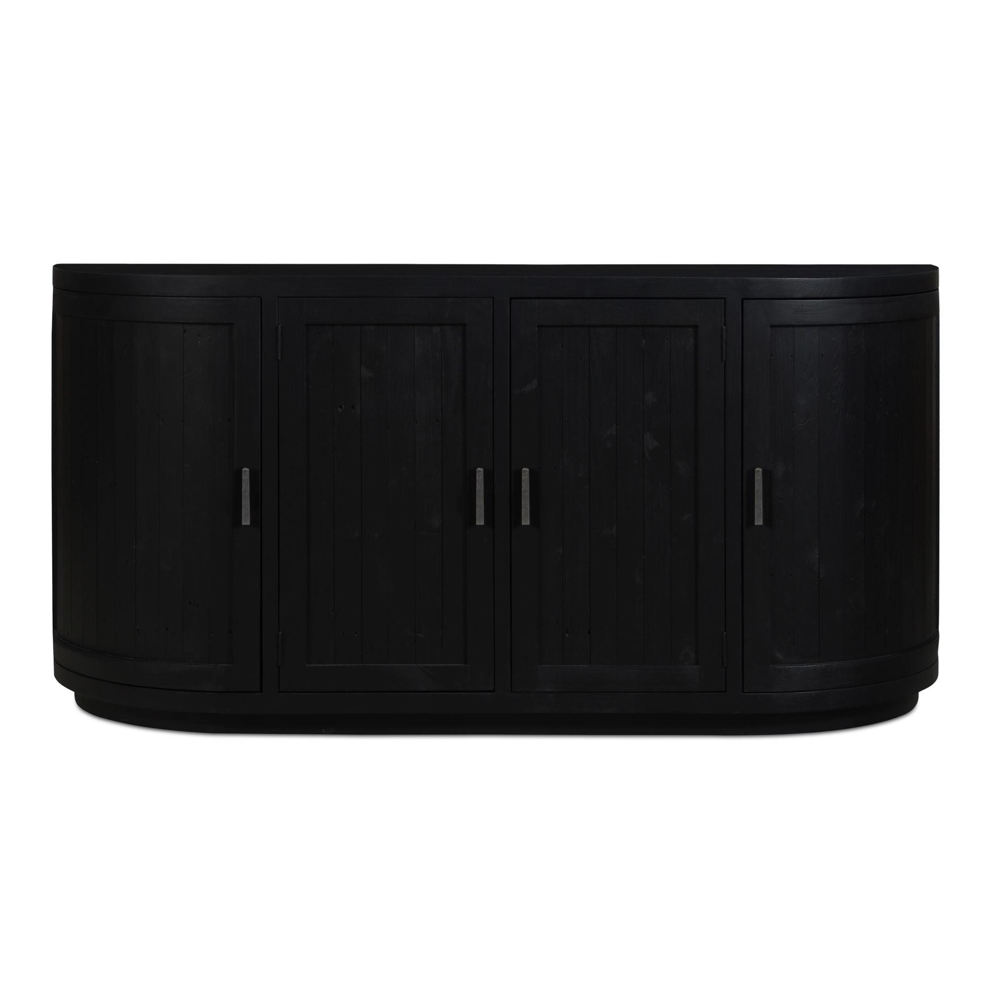 Nicola Sideboard Black, Cabinets & Sideboard by Moe's Home, 71" width x 35" height x 17.7" depth View 1