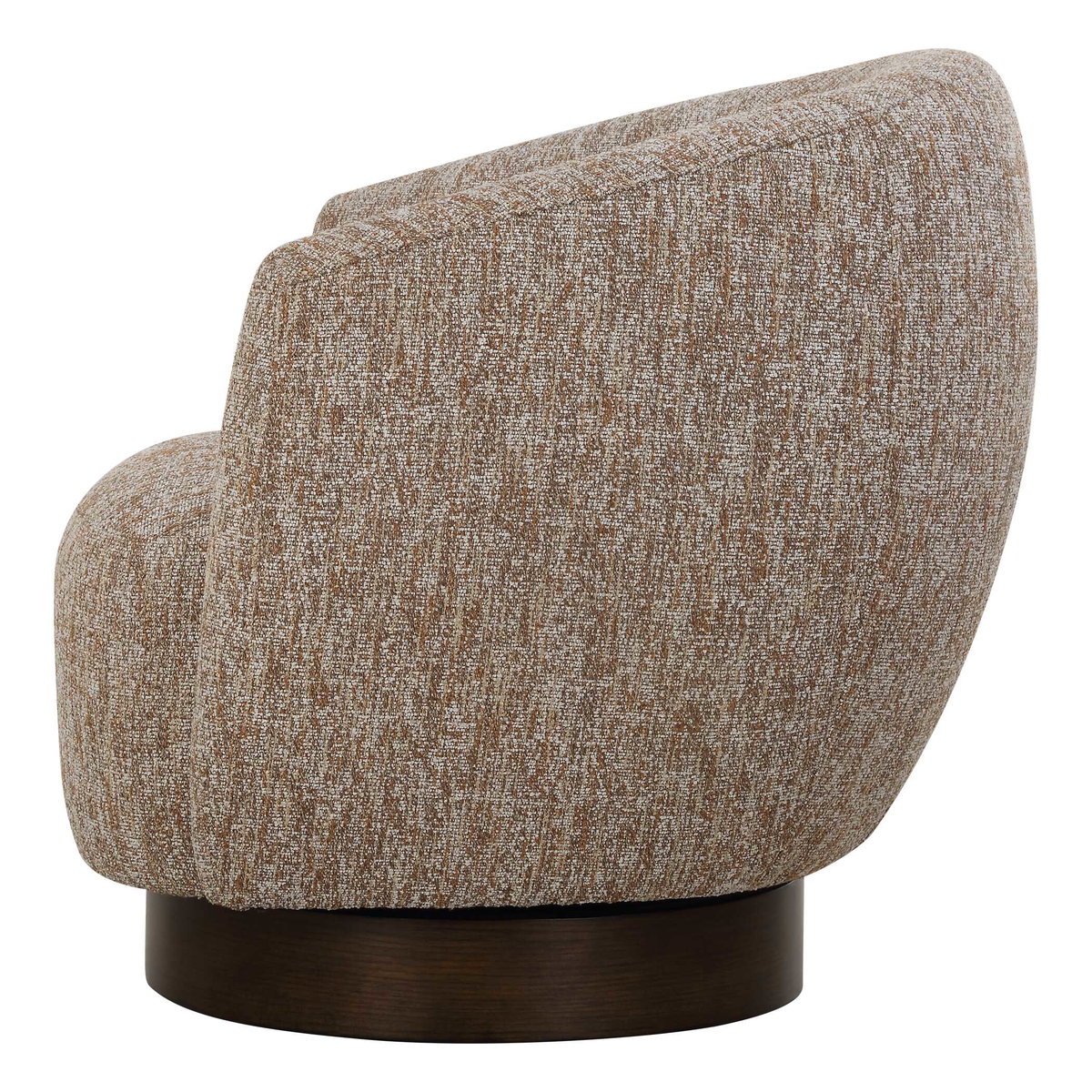 Dunes Fabric Swivel Chair, Accent Chair by Uttermost, 33" width x 32" height x 30" depth View 6