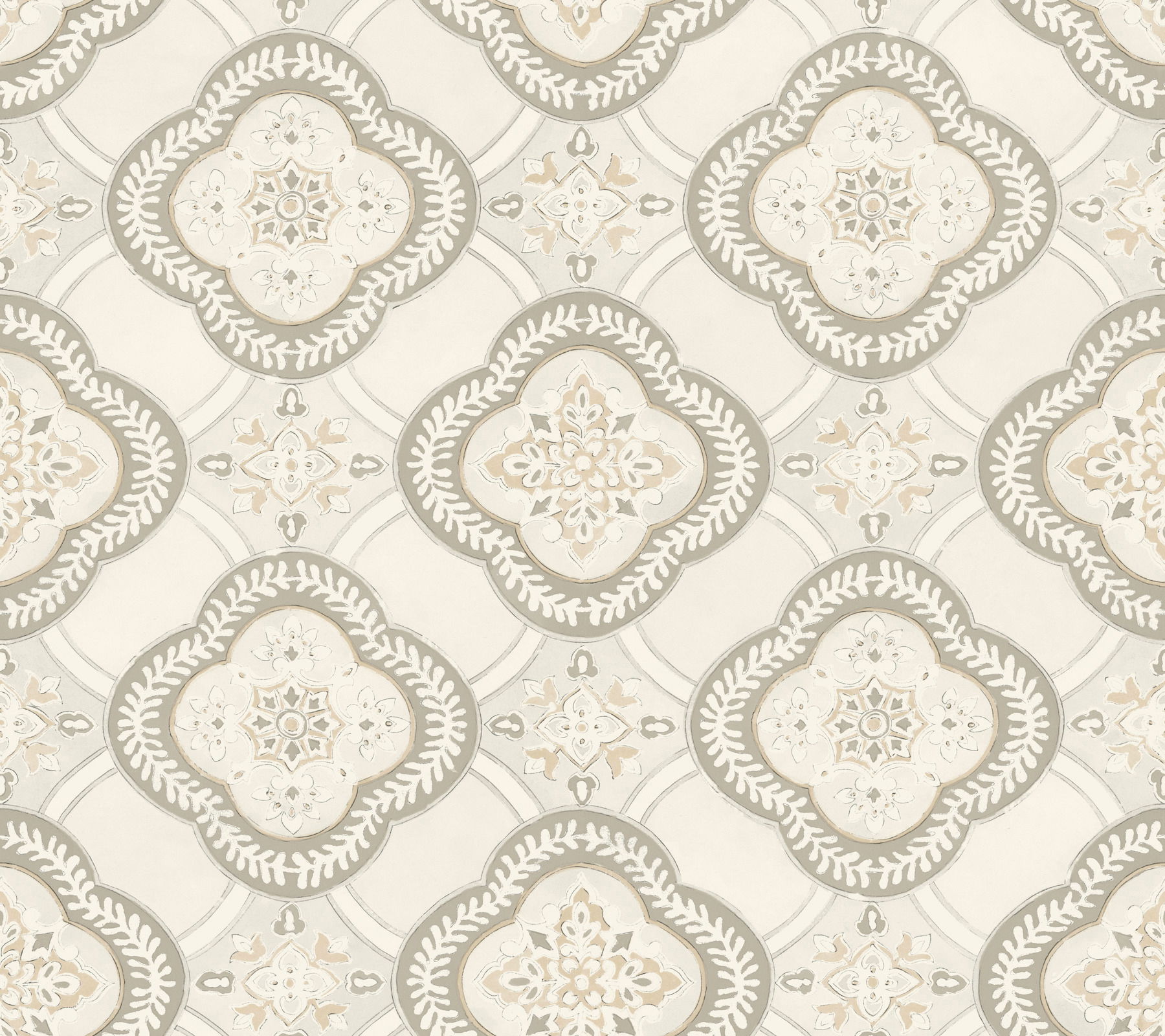 Garden Trellis Hazel Wallpaper large image 
