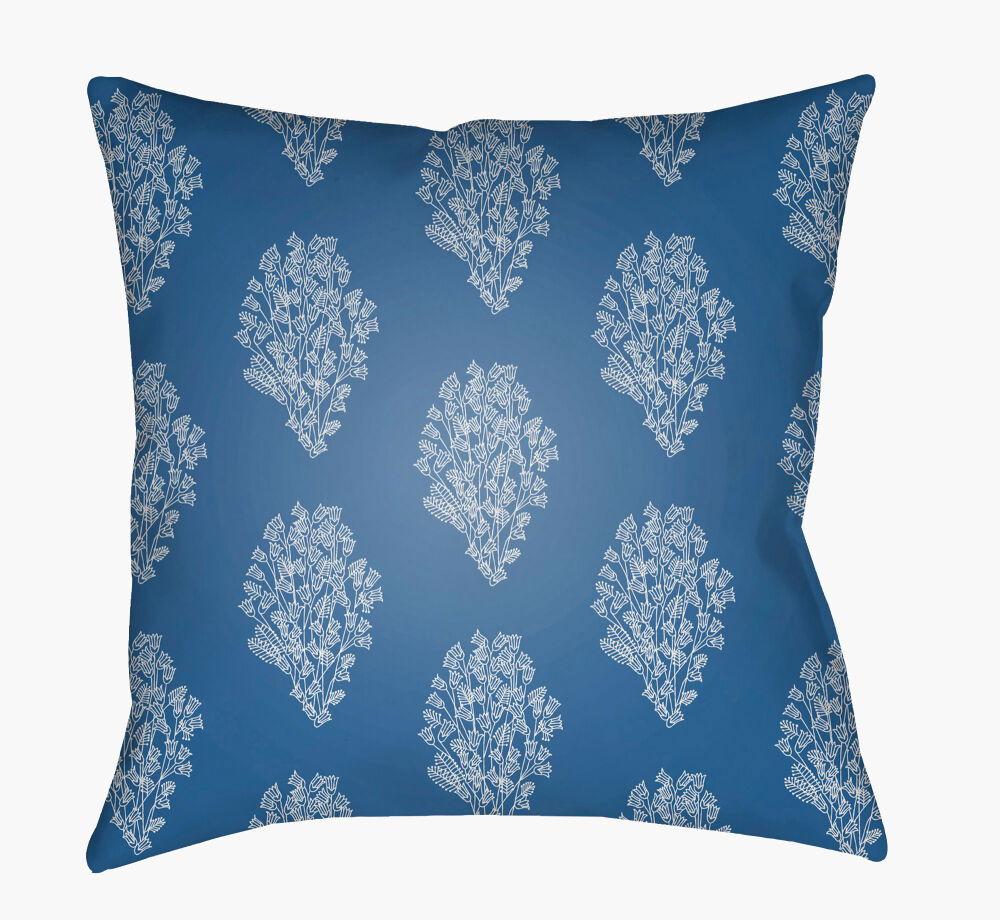 Moody Floral Accent Pillow, Decorative Pillow by Surya, 18" length x 18" width