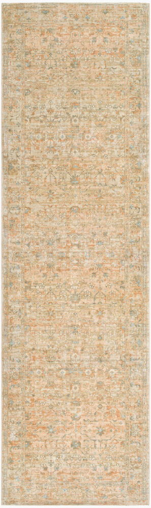 Renaissance Handmade Rug, by Surya, 9'10.11" length x 2'11.04" width