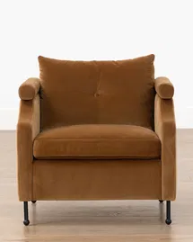 Online Designer Combined Living/Dining Clegg Cinnamon Lounge Chair