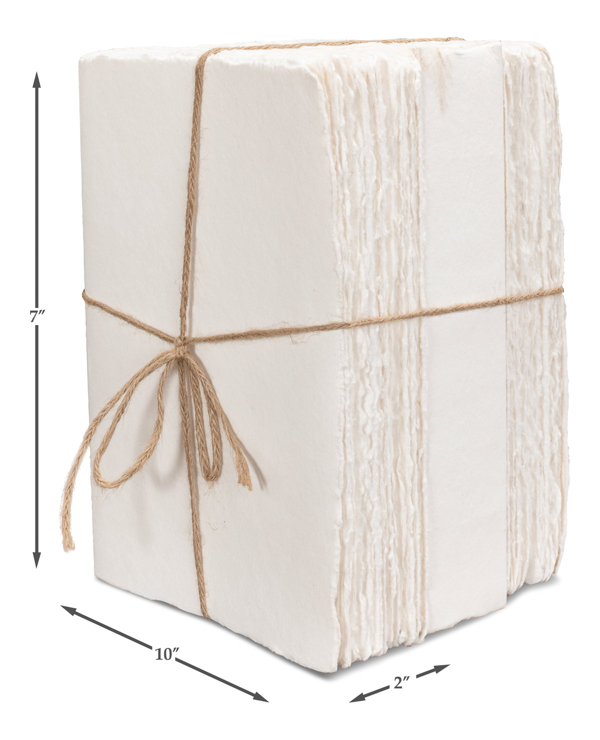 Ledger White  Set Of 6, by Sarreid, 7" length x 10" width x 2" height View 10