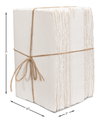 Ledger White  Set Of 6, by Sarreid, 7" length x 10" width x 2" height thumbnail 10