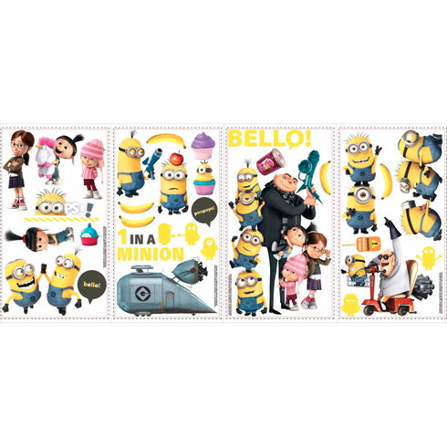 Despicable Me 2 Wall Decals