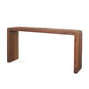 Estelle Rustic Brown Reclaimed Wood Console Table, by Mercana, 60" length x 14" width x 30" height thumbnail 1