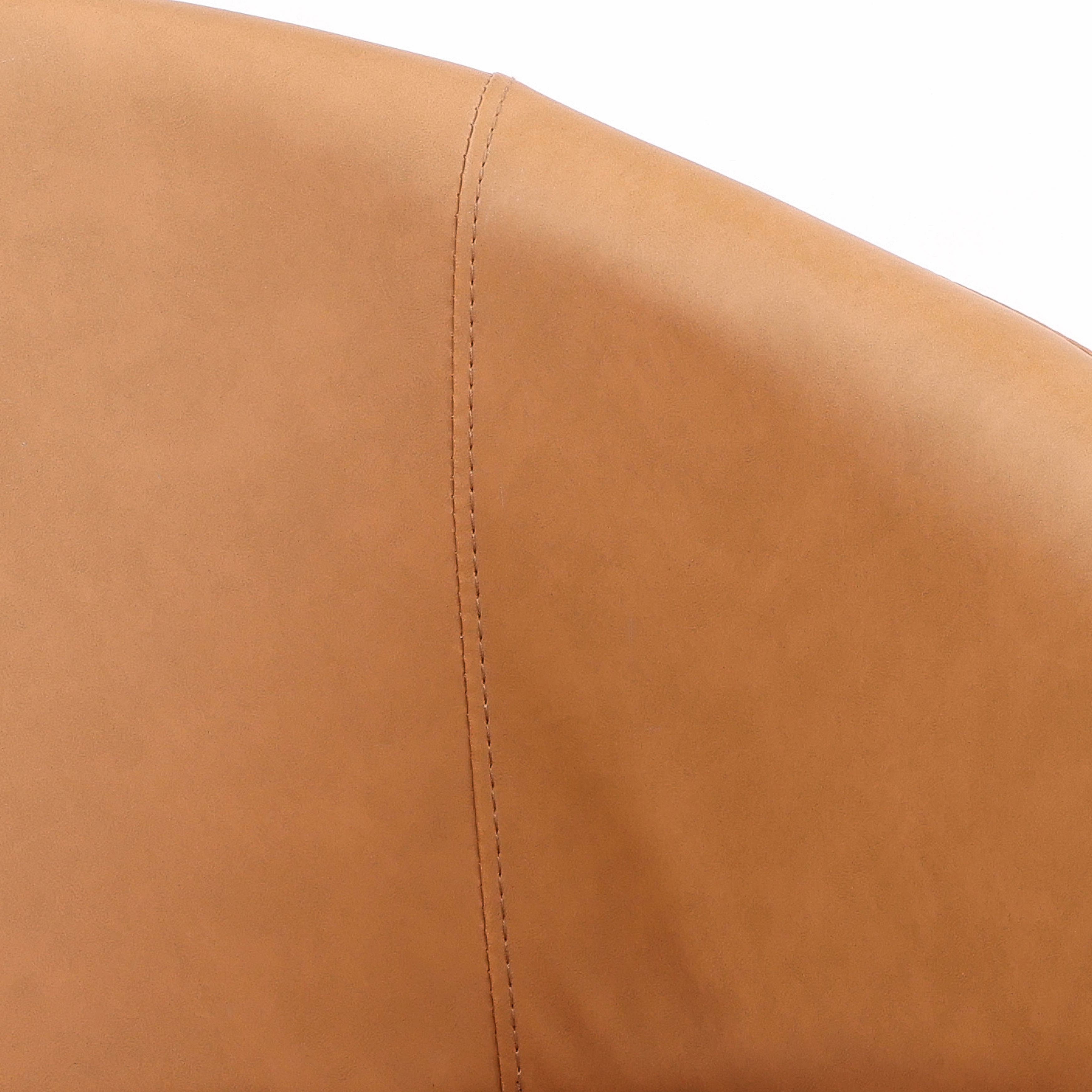 Cathey Dining Chair Set of 2 Camel, by Dovetail, 22.25" width x 33" height x 23" depth View 6