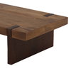 Celestino Coffee Table Brown, by Dovetail, 56" width x 16" height x 32" depth thumbnail 5