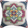 Technicolor Accent Pillow, Decorative Pillow by Surya, 18" length x 18" width thumbnail
