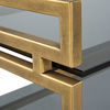 Stacked Up Gray Glass Console Table 6 Stacked Up Gray Glass Console Table thumbnail 6
