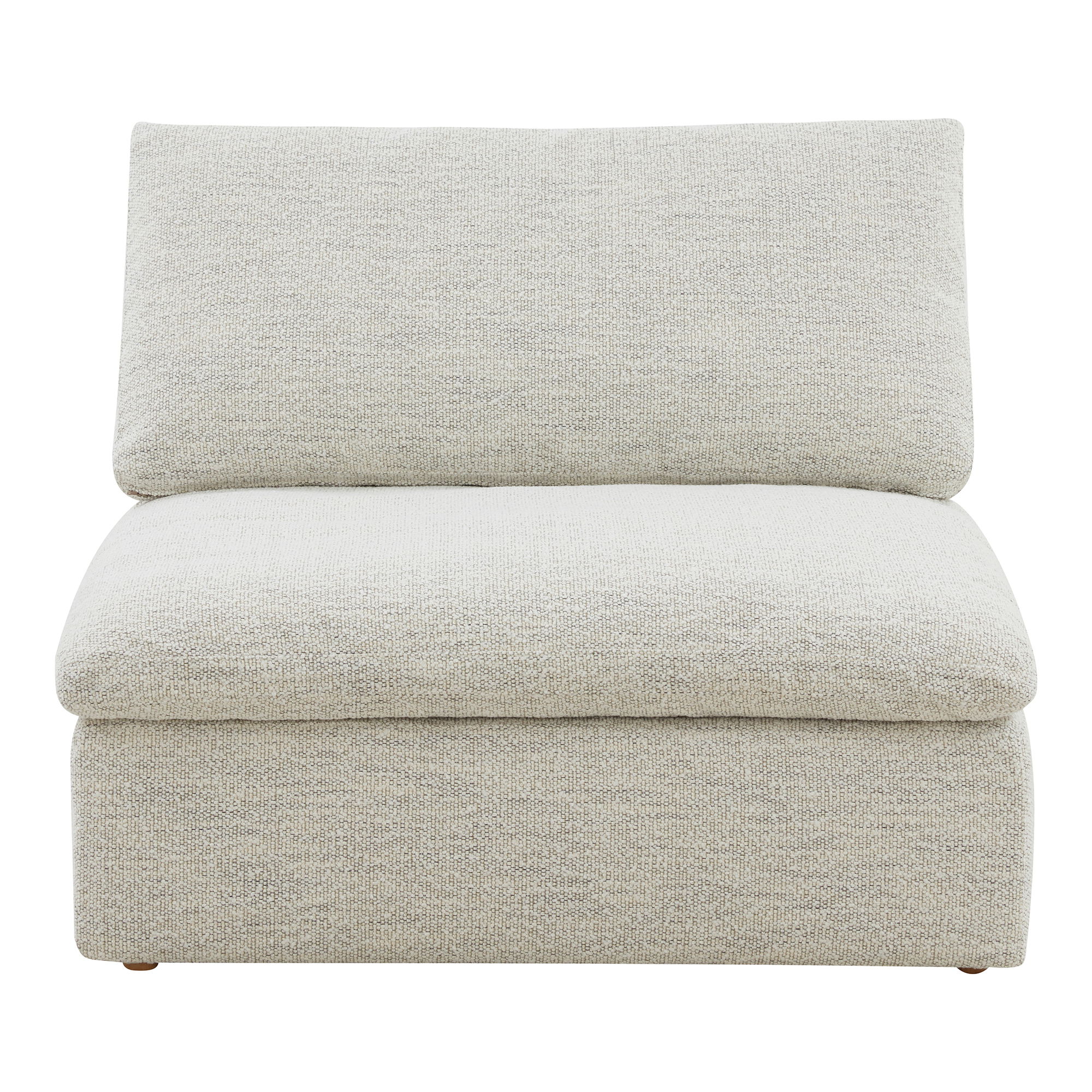 Clay Slipper Chair Coastside Sand, Accent Chair by Moe's Home, 44.5" width x 32.7" height x 44.5" depth View 1