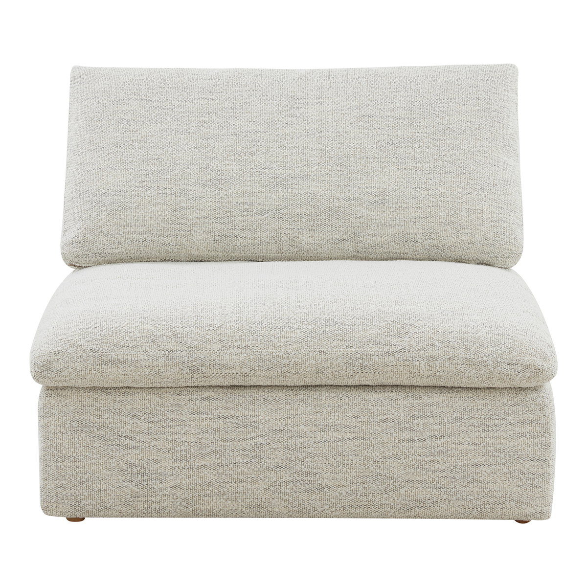 Clay Slipper Chair Coastside Sand, Accent Chair by Moe's Home, 44.5" width x 32.7" height x 44.5" depth View 1