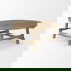 Rosie   Round Medium Brown Wood Coffee Table thumbnail 3