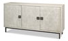 Bricka Three Door Sideboard, Cabinets & Sideboard by Sarreid, 70" length x 18" width x 35" height thumbnail 1