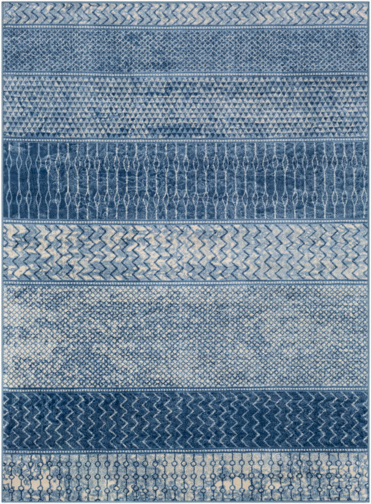 Monaco Machine Woven Rug, by Surya, 7'2.61" length x 5'2.99" width