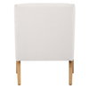 Evolve White Fabric Accent Chair, by Uttermost, 28.5" width x 35" height x 33" depth thumbnail 7