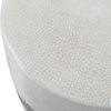 Comanche White Ceramic Garden Stool thumbnail 5