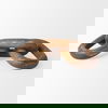 Tayla Large Medium Brown Wood Chain Link thumbnail 4