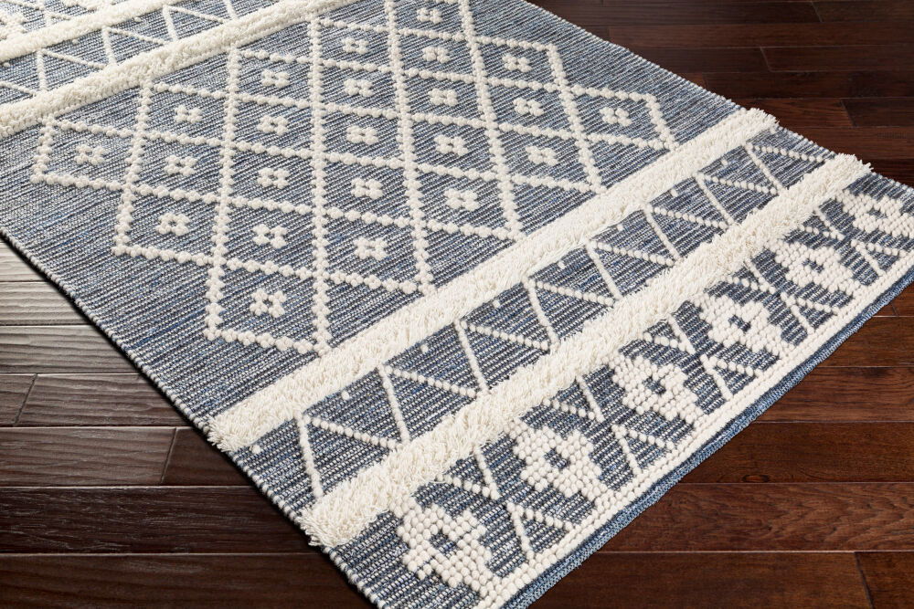 Handira Handmade Rug, by Surya, 1'6" length x 1'6" width