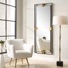 Cornerstone Oversized Mirror, by Uttermost, 2'4.87" width x 6'4.87" height x 2" depth thumbnail 2