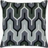 Aztec Accent Pillow, Decorative Pillow by Surya, 18" length x 18" width thumbnail