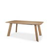 Welborn 72'L x 40'W Rectangular Dining Table | Modern | Light Brown Wood | Seats 6, by Mercana, 72" length x 40" width x 30" height thumbnail 1