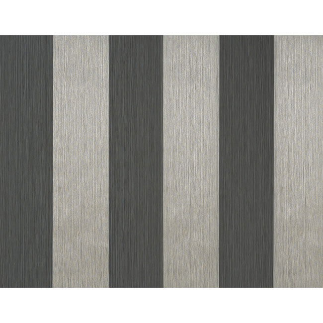 Wide Two-Color Stripe Metallic Wallpaper large image 