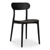 Kent Outdoor Dining Chair Black - Set Of Two, by Moe's Home, 16.75" width x 31" height x 20.5" depth thumbnail 2