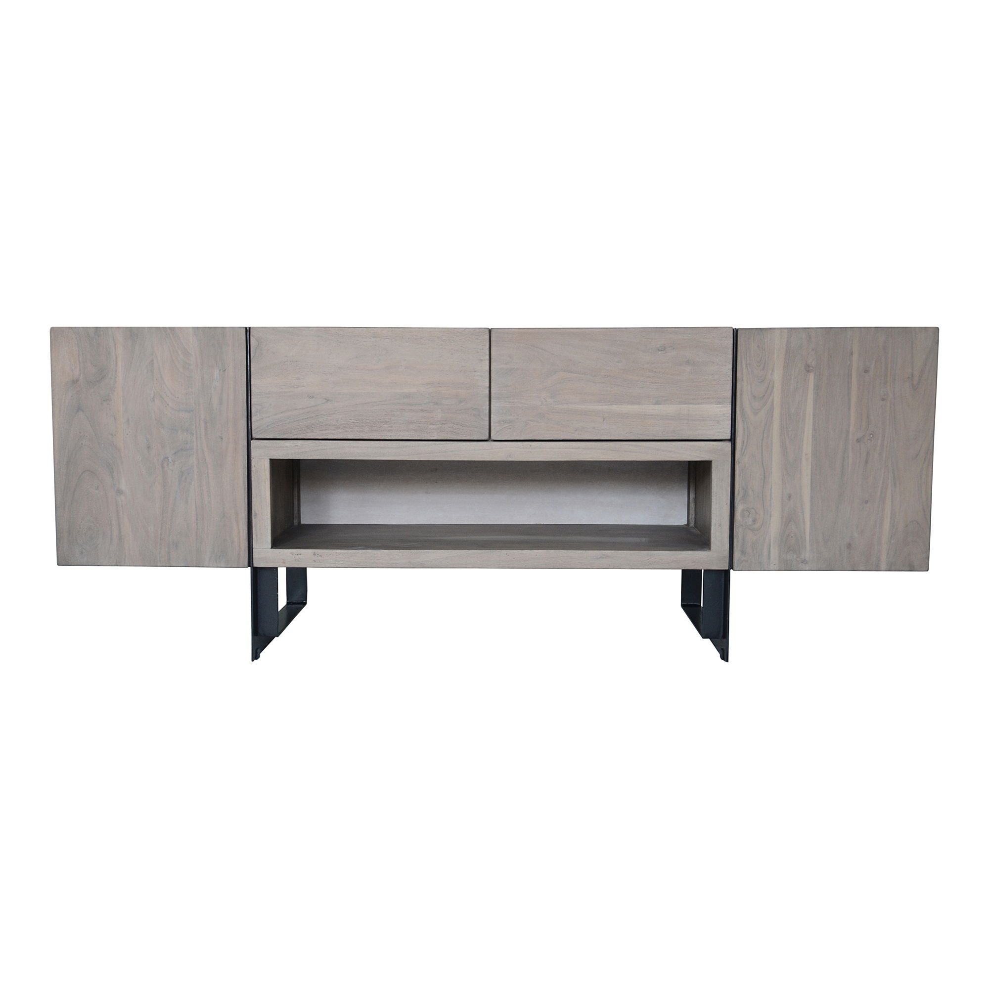 Tiburon Media Cabinet Blush Multi large image 