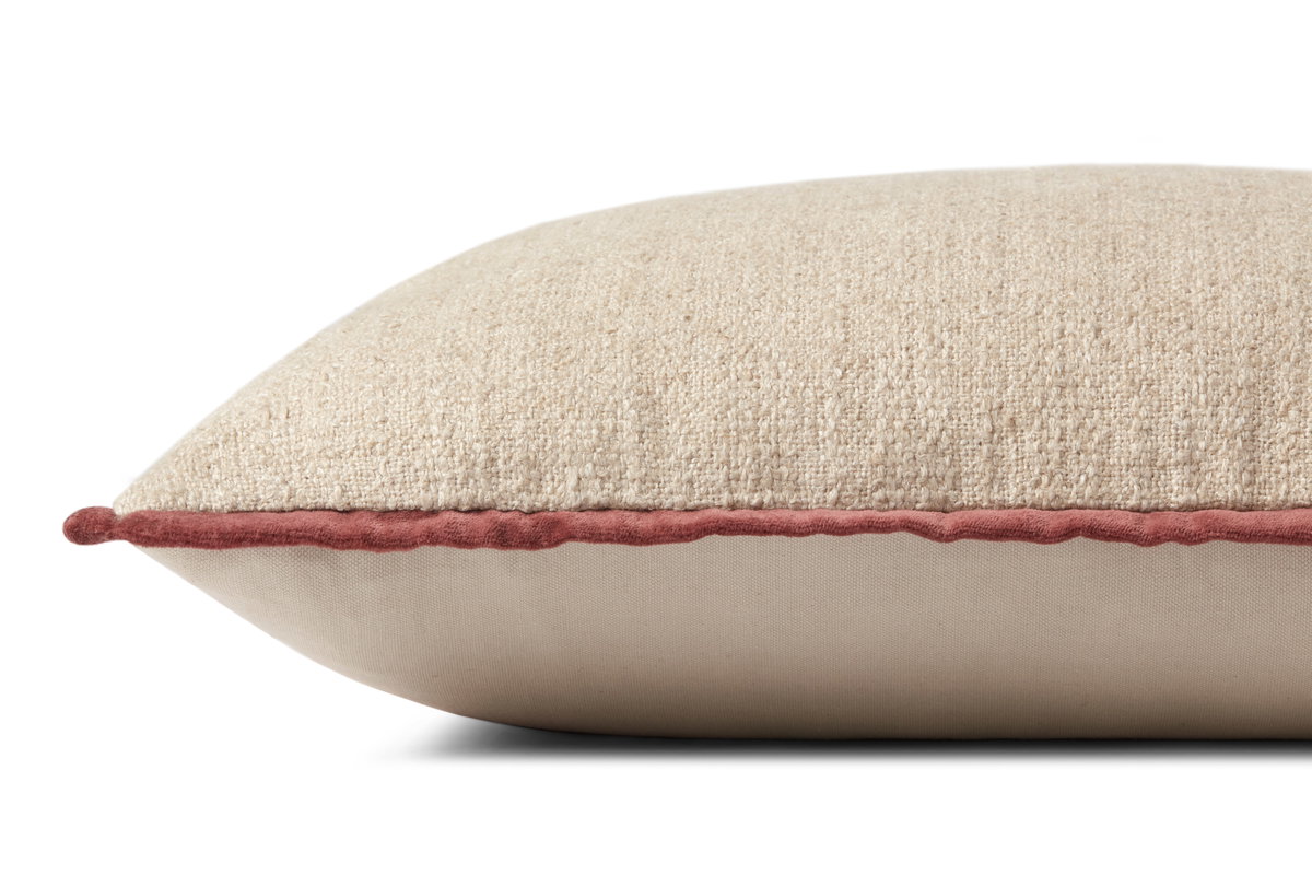 Amber Lewis x Loloi Aveline Pillow, Decorative Pillow, 16" length x 26" width View 2