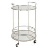 Spritz Chrome Bar Cart, Furniture by Uttermost, 18" width x 28.75" height x 18" depth thumbnail 4
