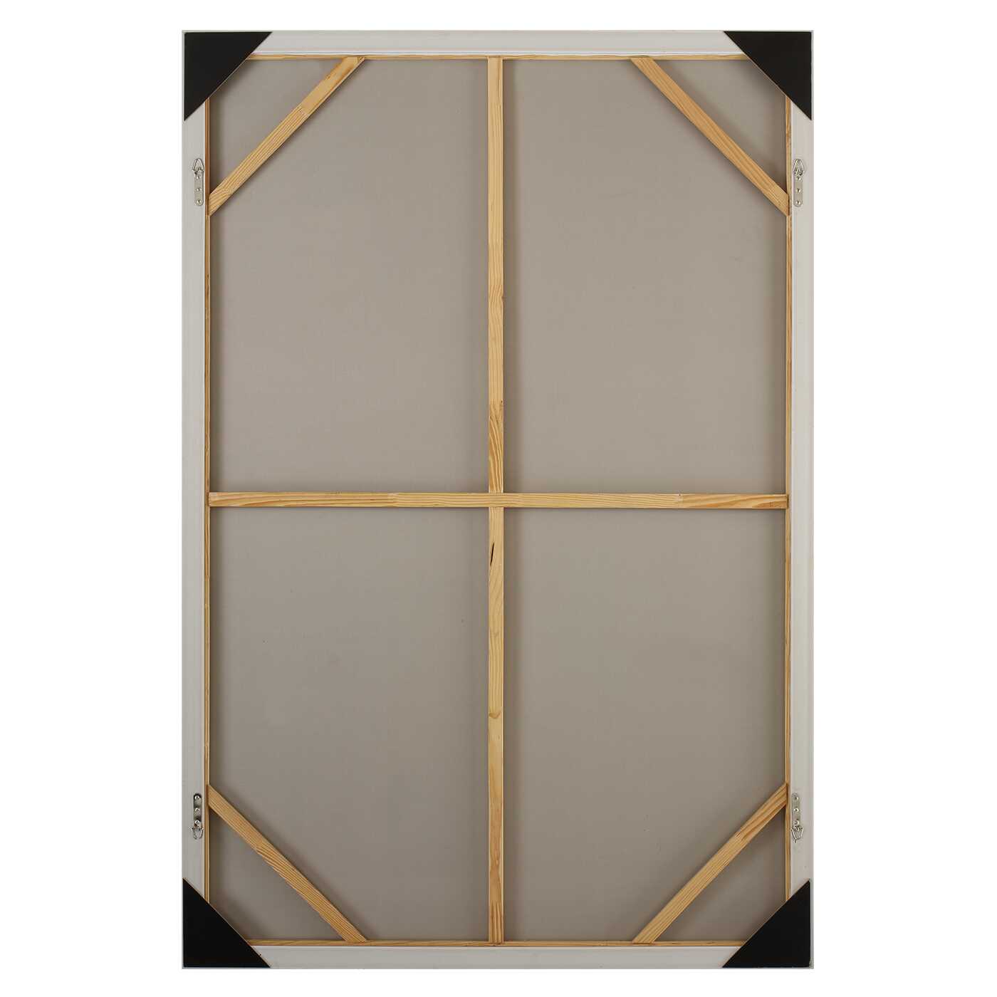 Evaporate Abstract Art, Painting by Uttermost, 49.7" width x 73.7" height x 1.5" depth View 6