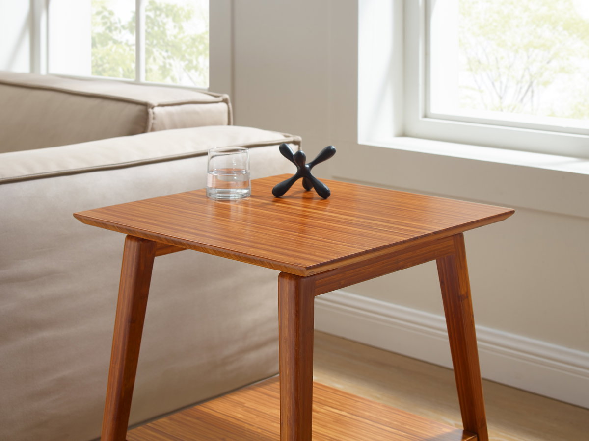 Antares End Table, Amber, Side & End Table by Greenington, 20" length x 20" width x 23.5" height View 4
