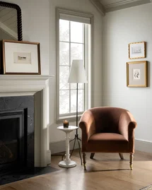 Online Designer Bedroom Clemence Lounge Chair (Ready to Ship)