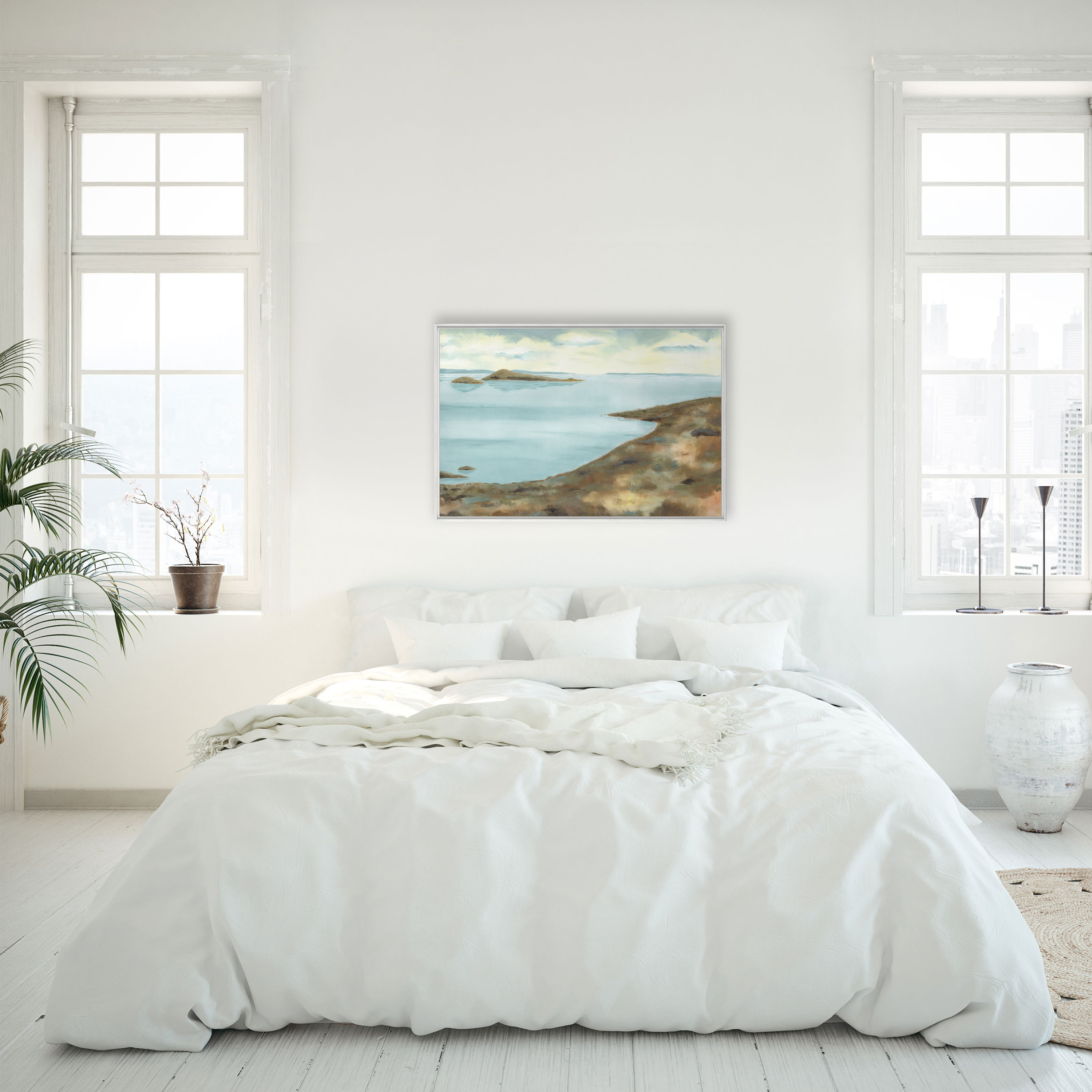 37.5 x 25.5 Peaceful bay large image 